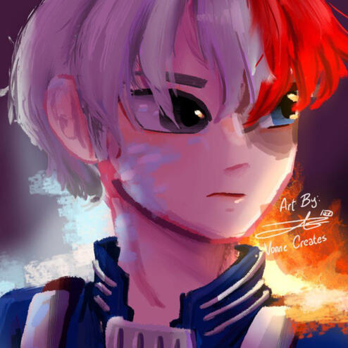 Shoto Todoroki (fanart)